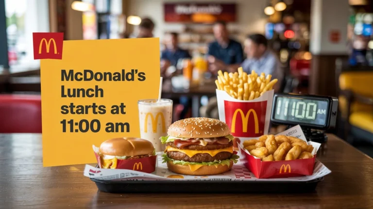 McDonald's Lunch Hours Canada